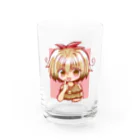 親鳥えぬの比内地鶏のひないちゃん Water Glass :front