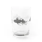 はしの線魚 Water Glass :front