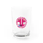 所沢北高校同窓会の所北生in所北マーク Water Glass :front