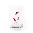 モダンラヂオの【NISHIKIGOI】 Water Glass :front