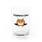 NORICOPOの穴から覗くクソハムちゃん Water Glass :front