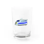 和の池の新幹線のぞみ号 Water Glass :front