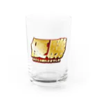 takoyakiGashet Suzuri店の優　勝 Water Glass :front