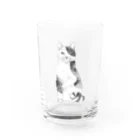 とうきちの三毛猫 Water Glass :front