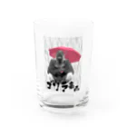 YEVISUのゴリラ豪雨 Water Glass :front