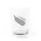 1/2のゆるふわサカバンバスピス Water Glass :front
