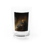 世界美術商店のエルサレムの滅亡を嘆くエレミヤ /  Jeremiah Lamenting the Destruction of Jerusalem Water Glass :front