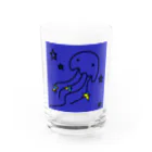 handmade asyouareの天の川クラゲ Water Glass :front