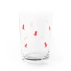 ほやほやのたこウインナー Water Glass :front