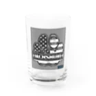 ドッグハウスベティのダックス・アメリカン Water Glass :front