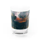 世界美術商店の神の大いなる怒りの日 / The Great Day of His Wrath Water Glass :front