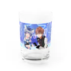 かわよ喫茶なめのニチカわよきグッズ Water Glass :front