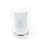 めんぬショップの兎のらきTシャツ Water Glass :front