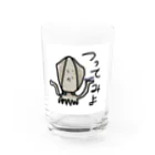 カレールーの煽るイカ Water Glass :front