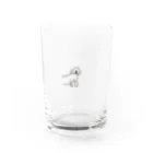 moodookiiiのtommyいっぬ Water Glass :front