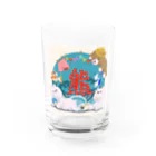 熊活のすゝめの熊活のすゝめ　夏くまver Water Glass :front