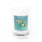 kitaooji shop SUZURI店のはねをかわかす Water Glass :front
