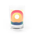 yummig_grafの海と太陽 Water Glass :front