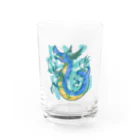 しらのぎつねの涼やか青龍 Water Glass :front