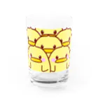 天十里SHOPのひよこがいっぱい Water Glass :front