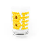 LalaHangeulのハニカム構造(BEE） Water Glass :front