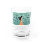鳥救うSUZURIの『うみ、とり、わたし』【寄付付き商品】 Water Glass :front