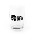 GENちゃんのお店のGENちゃん応援グラス グラス前面