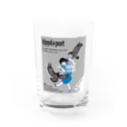 bloodsportの#3 raven maze Water Glass :front