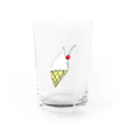 mi4179のソフトクリン Water Glass :front