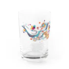 鳥救うSUZURIの『ソーダ水からうまれたとり』【寄付付き商品】 Water Glass :front