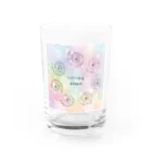 COCONUTchanのカタカムナ第5首から第11首グッズ Water Glass :front