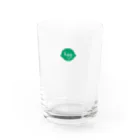 humans Are goodのhumans Are good logo Water Glass :front