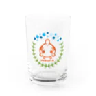 SAYACOのぴんぽんぱーる　水草モチーフ Water Glass :front