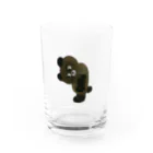 サイドメニューのしょんぼりくま Water Glass :front