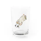 noe_to_meg (ノエとめぐ)のねんねチラリクリームブヒ Water Glass :front