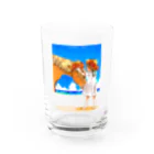 poniponiのおともだち Water Glass :front