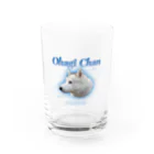 hasu-ohasの夏の爽やかおはぎちゃん Water Glass :front