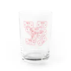 Sky00の日本行きパスポートくん Water Glass :front