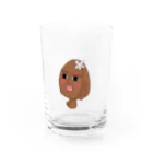 青空のコーヒー豆くん Water Glass :front