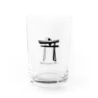 みなのせかいの鳥居とわたし Water Glass :front