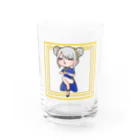 ごくつぶ屋のチャイナガール(自画像) Water Glass :front