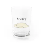 かわいいコーギーのもうむり Water Glass :front