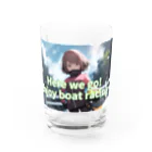 競艇デザイングッズ専門”BOATRACE SHOP”のもうすぐ優勝戦！ Water Glass :front