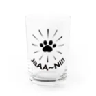 MtDesignShopのNIKUKYU(JaAA~N!!!)黒 Water Glass :front