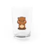 gomashio8899のカピバラくん Water Glass :front