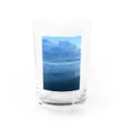 豊風本舗の夏の九十九里浜の浜辺　３ Water Glass :front