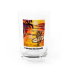 WITH ALOHA(ウィズアロハ)のTAKE IT EASYシリーズ　type C Water Glass :front