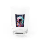 uetetuの宇宙飛行士 Water Glass :front