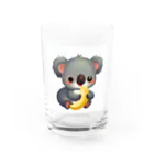 Shiba_IncのBanana & Koala（バナナ & コアラ） グラス前面