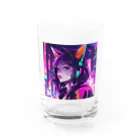 パンクビビッド•ピエロ団のパンクビビッド・ピエロキャット kAsumI Water Glass :front